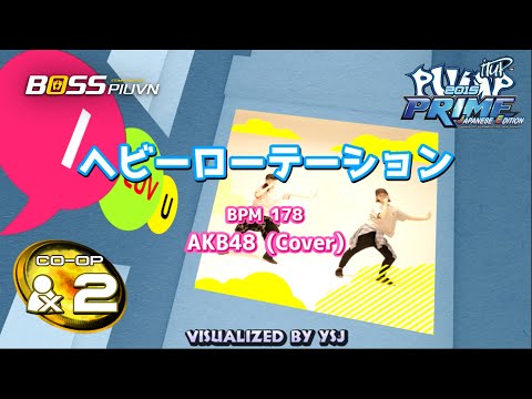 We played Heavy Rotation CO-OP X2 | PUMP IT UP PRIME JE with PUMPSANITY ✔