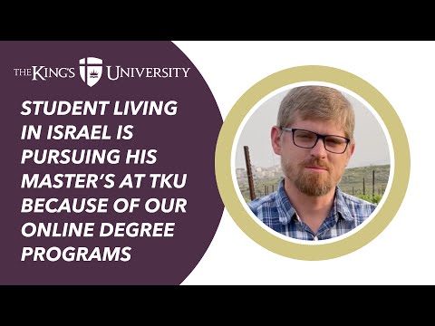 Expand Our Reach | Zac Waller, TKU Master's Of Divinity Student Living in Israel