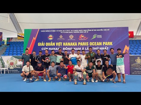 HLV Minh Béo MST Tennis Highlight giải đấu siêu cup Hanaka 8.0  | msttennis.com