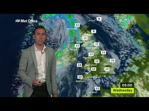 Tuesday afternoon forecast 19/09/17