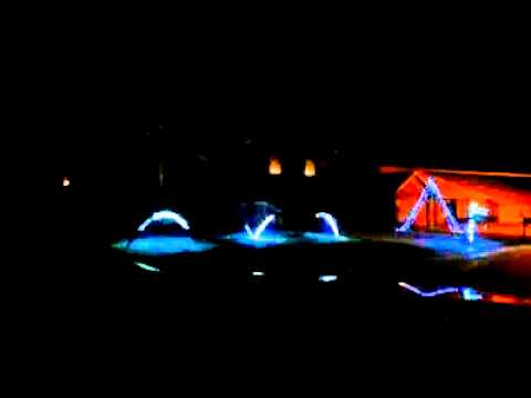 Dubstep Christmas light show