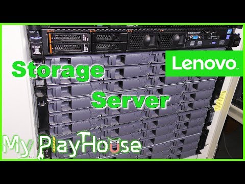 New Storage Server Lenovo x3550 M4 Rack-Mounted - 563