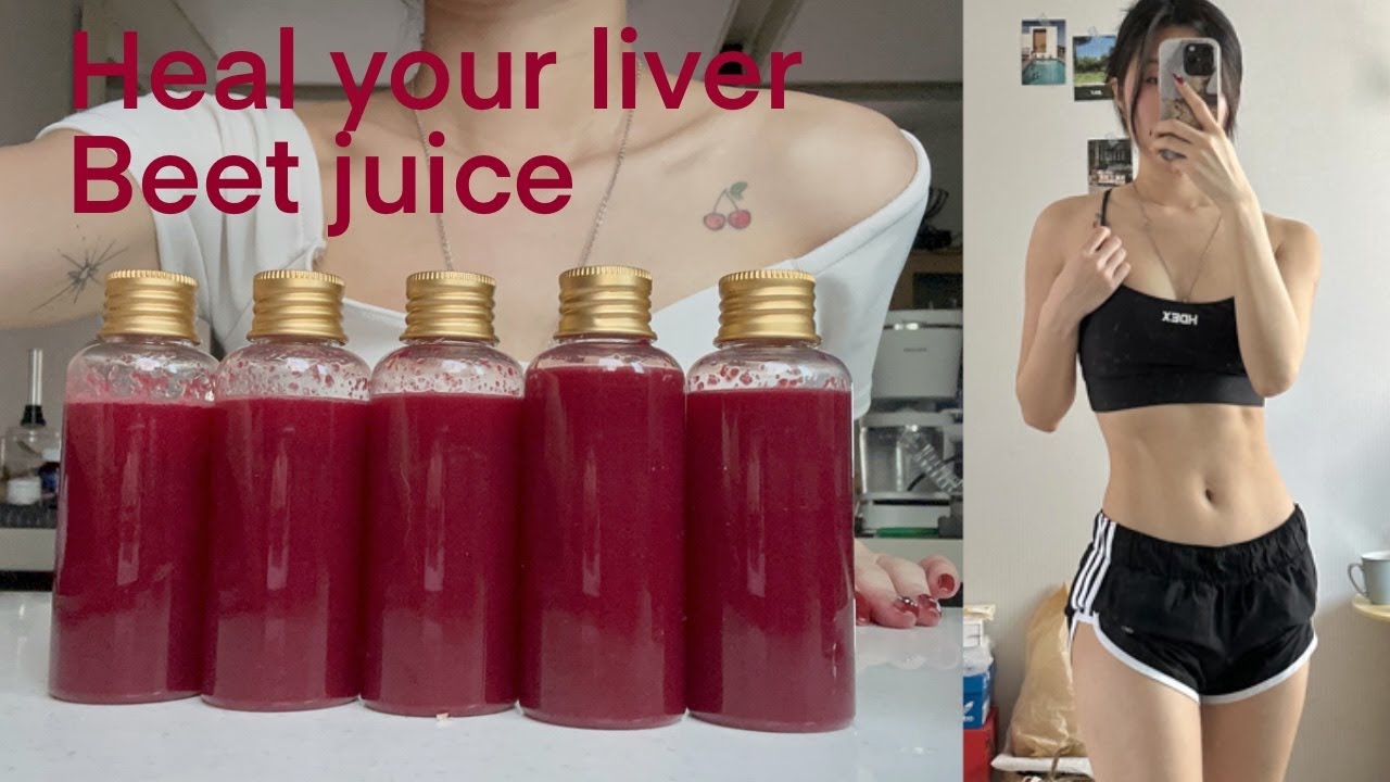 WHAT I DRINK EVERY MORNING part2 | 디톡스 비트주스 만들기 🍎