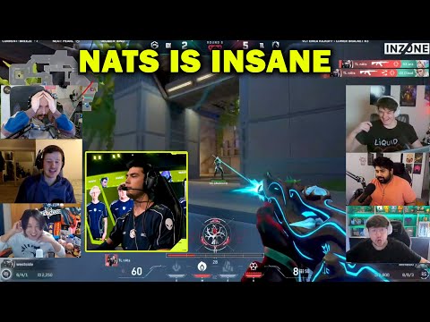 Streamers React to TL nAts’ INCREDIBLE 4K vs GIANTX in VCT EMEA (Elimination Match)