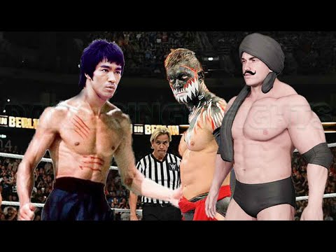 Bruce Lee vs Dara Singh Demon Finn BAlor Match