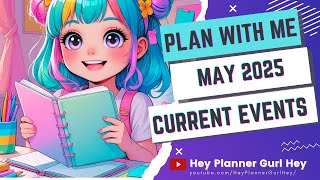 💜  PLAN WITH ME - Current Events in my Photo Journal Calendar!  🟣 June 6, 2025 💜