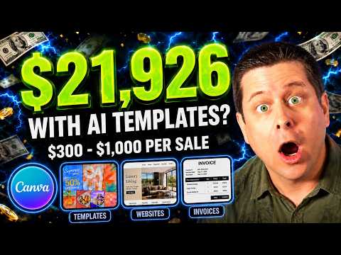 Ai Templates + Canva = Make Money Online?