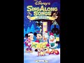 Opening To Disney S Sing Along Songs Very Merry Christmas Songs UK VHS 1993