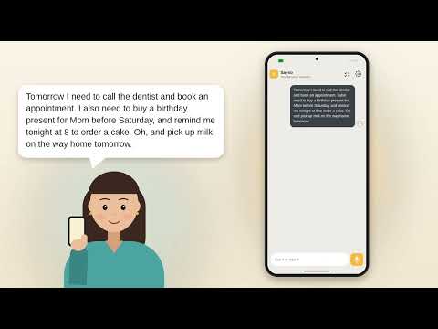 Sayso: AI Personal Assistant video thumbnail