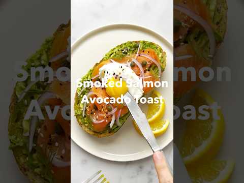 Smoked Salmon Avocado Toast Recipe