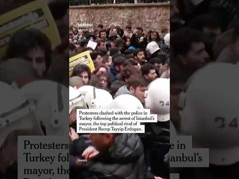 Protesters Clash With Police in Turkey Over Istanbul Mayor’s Arrest
