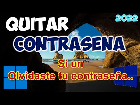 HAS OLVIDADO TU CONTRASEÑA.Como QUITAR, ELIMINAR CONTRASEÑA de WINDOWS 11,10,8.1 SIN PROGRAMAS