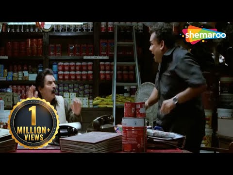 भाड़ में जाए तेरा पैसा, भाड़ मे जाए नौकरी, भाड़ में जाए तू | Khatta Meetha | Asrani Comedy Scenes