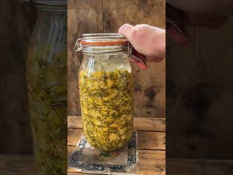 My version of sauerkraut using the humble brussel sprout 🥬