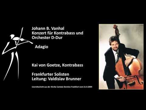 Johann B. Vanhal Kontrabasskonzert D-Dur 2. Satz Frankfurter Solisten