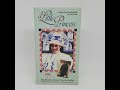 Opening And Closing To A Little Princess VHS