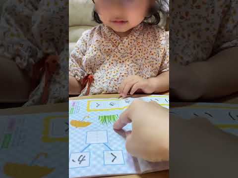 ?4歳ひらがなのお勉強✏️集中するかなと思いきや、、、#4歳#べんきょう#short