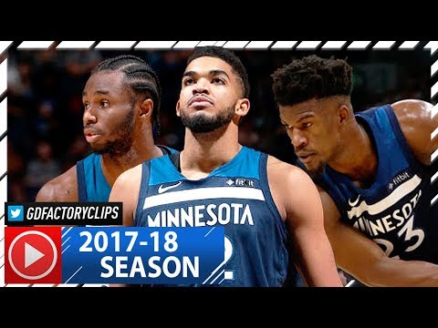 Karl-Anthony Towns, Andrew Wiggins & Jimmy Butler Full Highlights vs Suns (2017.11.26) - TOO GOOD!