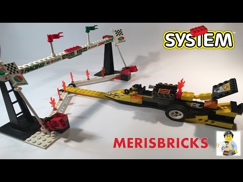 Lego 6616 - Town - Rocket Dragster - Lego Speed Build and Review