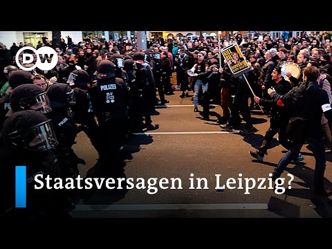 Querdenken-Demo in Leipzig: 'Die Bewegung hat sich radikalisiert' | DW Nachrichten