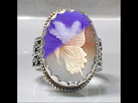 Cameo Jewelry handmade sterling silver