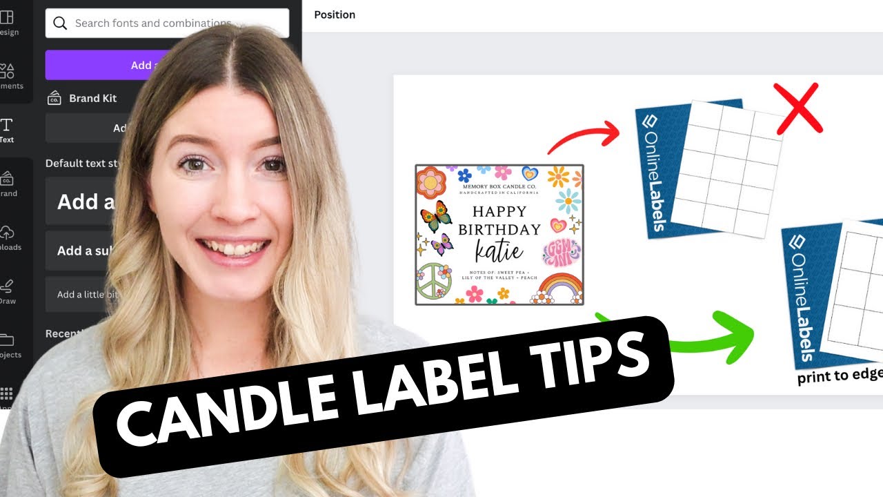 My BEST Candle Label Designing & Printing Tips