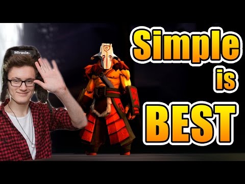 Miracle- Dota 2 [Juggernaut] Ranked Match - Simple is BEST