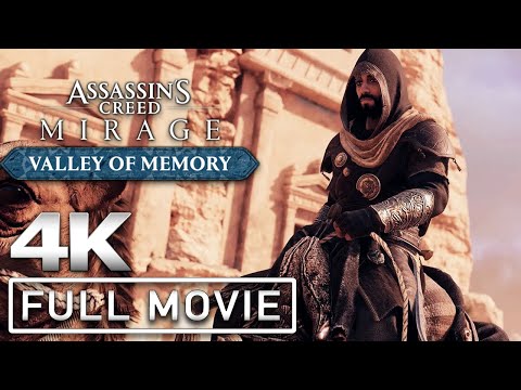 ASSASSIN'S CREED MIRAGE VALLEY OF MEMORY All Cutscenes (Full Game Movie) 4K 60FPS Ultra HD