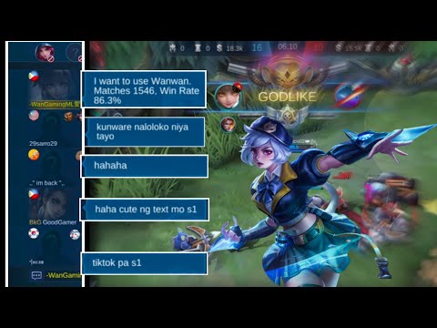 WANWAN FAKE WINRATE PRANK (MLBB)