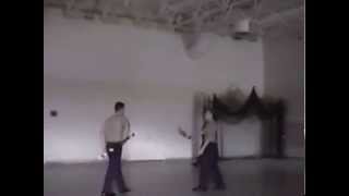 preview picture of video 'Portage High School MCJROTC Armed Exhibition Duet - Springfield - 1998'