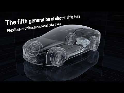 The BMW iX Gen5 electric drivetrain (Animation)