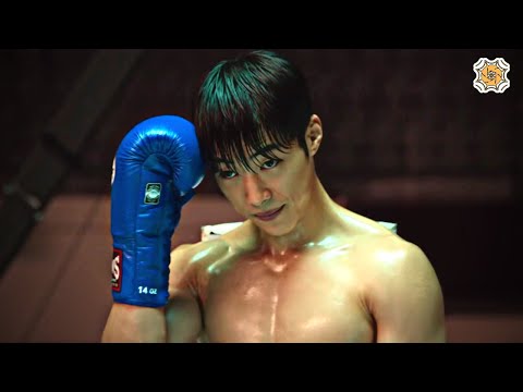 Gun-woo beat Woo-jin on the ring: BLOODHOUNDS BOXING SCENE | Movie Clip HD English Subtitle