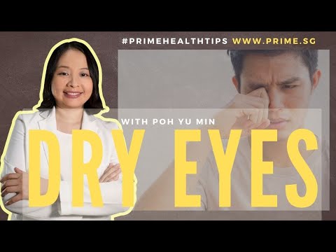 DRY EYES with Ms Poh Yu Min #JoyTCM #PrimeMagazingSingapore #SG