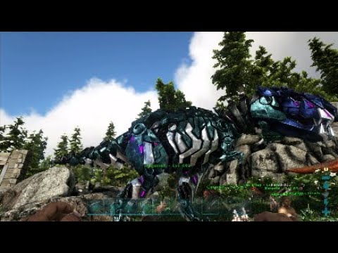 Attempting to Tame a Tek Rex! Ark Survival Evolved Valguero Episode - 19