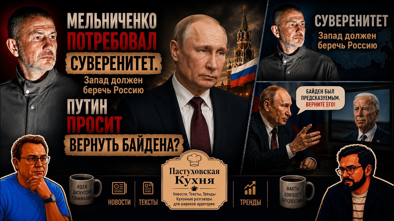 Мельниченко потребовал суверенитет. Путин просит вернуть Байдена? Пастухов?