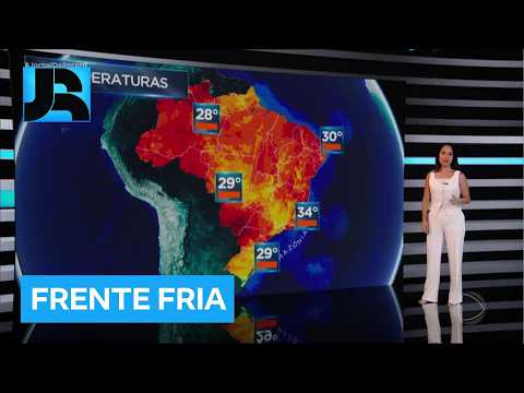 Previsão do Tempo: avanço de frente fria aumenta risco de tempestades entre o Sul e o Sudeste