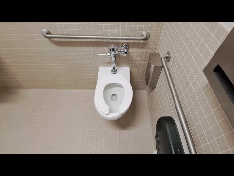 762: American Standard Afwall Toilet - Kohl's All Gender Restroom 🚻