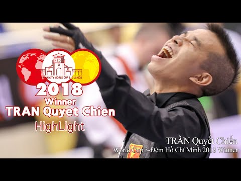 World Cup 3-Cushion Ho Chi Minh 2018 Winner TRẦN Quyết Chiến