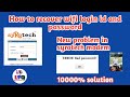 How to recover wifi admin login id and password in syrotech modem || new problem || 100% solution.