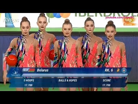 Belarus 3 balls 2 ropes AA - WC Guadalajara 2017