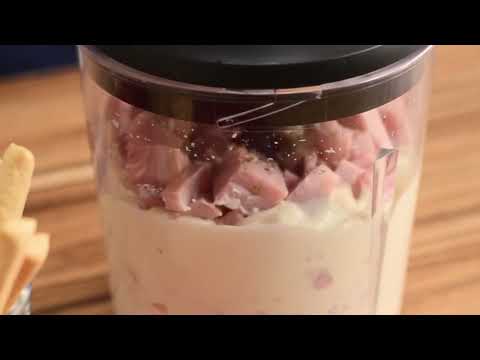 Patê rápido e surpreendente: patê de presunto