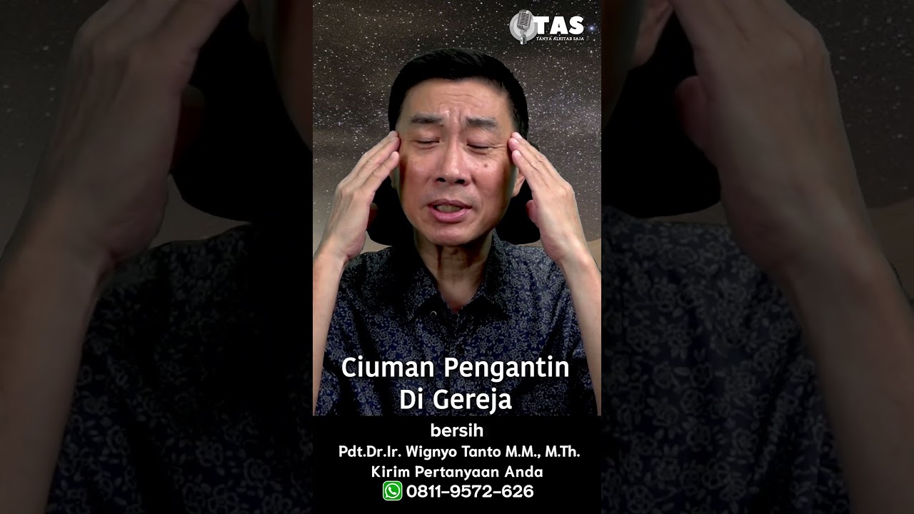 TAS#442 Ciuman Pengantin Di Gereja