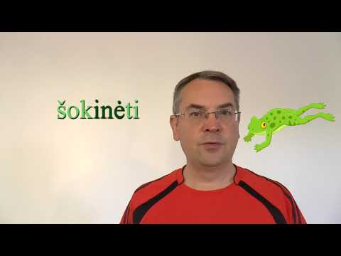 LITHUANIAN LESSON 77 - TO DANCE - Šokti