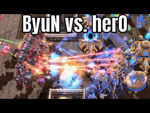 herO Pulls off some SNEAKY MIND GAMES vs. ByuN in this bo3 PvT