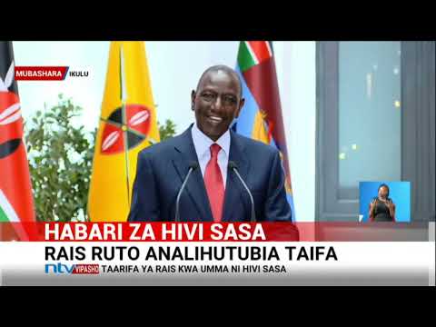 President Ruto announces new Economic blueprint to succeed Vision 2030