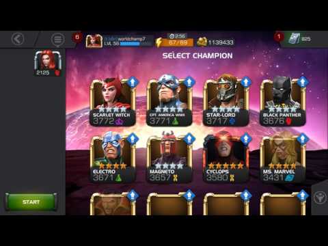 3* Black Widow vs 5* Spider-Man(Dwcb)