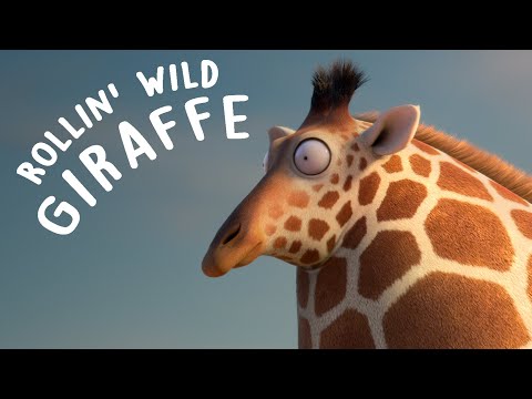 ROLLIN' WILD - 'Giraffe ' - what if animals were round?