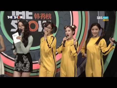 [1080P] 141125 T-ara (티아라) - Interview @ THE SHOW