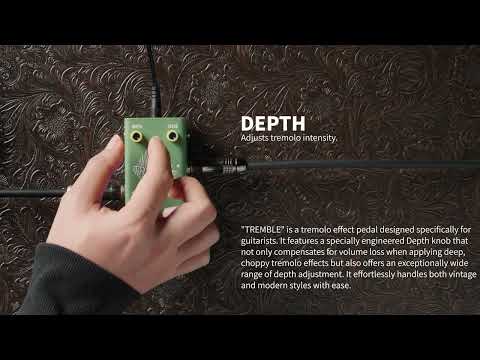 SHAEVLE Tremolo Effect Pedal for Guitar