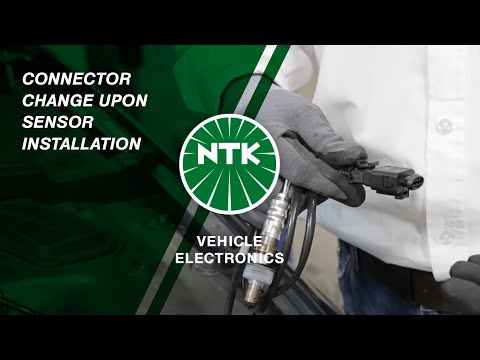 Connector change upon sensor installation